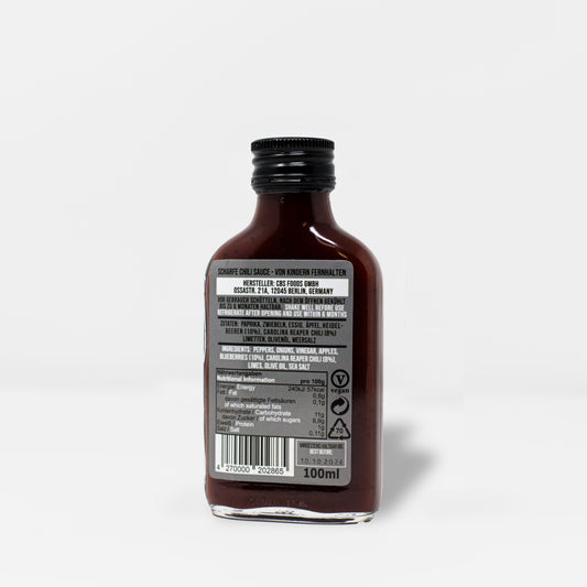 Carolina Reaper e Mirtillo 100 ml x8