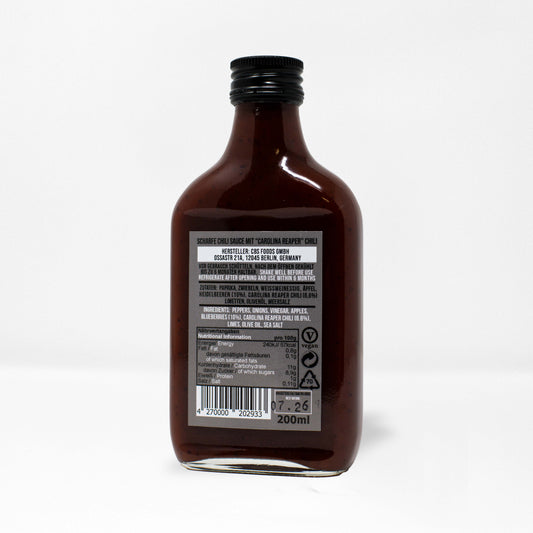 Carolina Reaper e mirtillo 200 ml x6