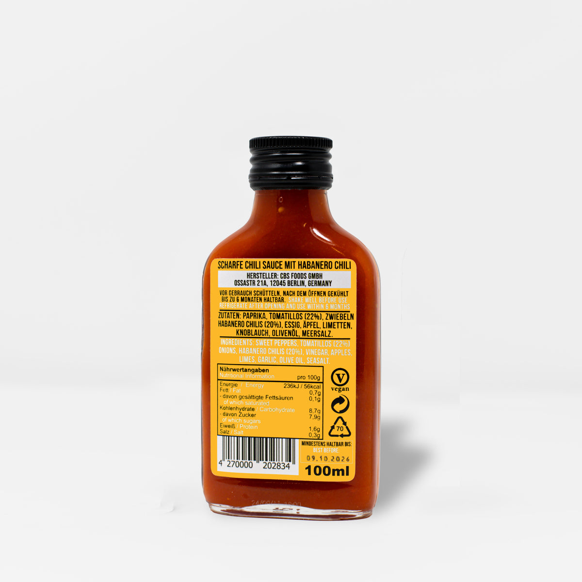 Habanero ir tomatillo 100 ml x 8