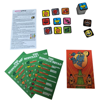 The Crazy Seven - Sauce set and game (7x100ml)